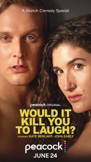 John Early Instagram - WOULD IT…..KILL YOU TO LAUGH? A sketch comedy special starring me, @kateberlant, and @meredithvieira, naturally. Directed by @andrew__deyoung. Only on @peacocktv June 24th. Cc @a24 🦫🦫🦫