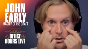 John Early Instagram - Star of stage and screen @bejohnce shows us how the pros do it 🥹

Now turn your frown upside down with more John in this episode at officialofficehours.com

Edit by @crobizon