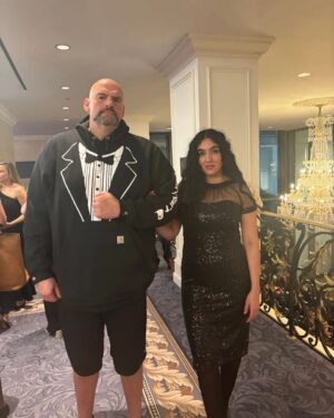 John Fetterman Instagram - Date Night 🎩👠
