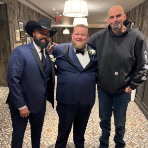 John Fetterman Instagram - It was a *deep* honor to officiate Doug   Dan’s wedding in Centre County. #LoveWins always, and marriage equality is the Law of the land.

Congratulations Doug   Dan! 🎉