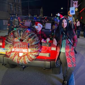 John Fetterman Instagram - Christmas Parade 🎄 with the family in Glassport in the Mon Valley

Thank you so much for welcoming us tonight to your lovely Winterfest celebration 🥰