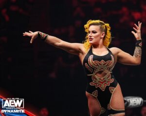 John Hennigan Instagram - ❤️‍🔥 She was unstoppable. Not because she did not have failures or doubts, but because she continued on despite them. @aew