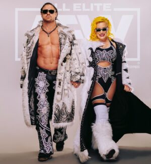 John Hennigan Instagram - 📺 #TVReady for our close up!!! Watch episode one of #JohnnyLovesTaya on the AEW YouTube!!! New episode every Wednesday!! LINK IN BIO

@aew @johnhennigan @johnnylovestaya