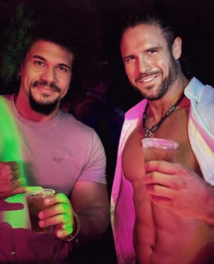 John Hennigan Instagram - Happy 50th Birthday to a man who I’m proud to
Consider a Friend-
an inspiration, & a good brother in the business of pro wrestling- but more importantly. Life.  Love you bro 👊🏼💥
Last night was 🔥🔥🔥