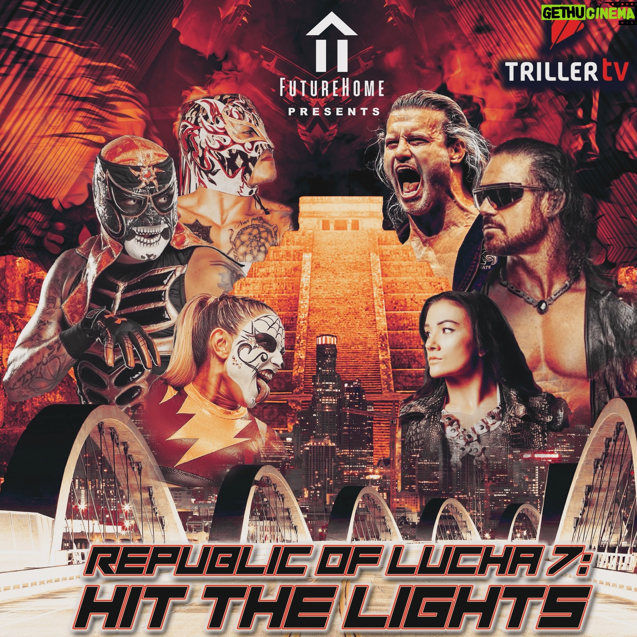 John Hennigan - 3.8K Likes - “ROL7: HIT THE LIGHTS”, the Lucha Bros return to THE TEMPLE after 7 long years! And they are bringing some friends with them!!!
Go to our YouTube channel 📺 right now to see the FULL LINEUP!!! LINK IN BIO🔥
Presented by @futurehomeproductions 🎬, the Official Presenting Partner of ROL7!!! Follow @futurehomeproductions to learn more about their amazing projects !!!
ROL7 WILL BE STREAMED ON @fitetv worldwide!
Pre-order link coming soon!
🤘🏻🤘🏻