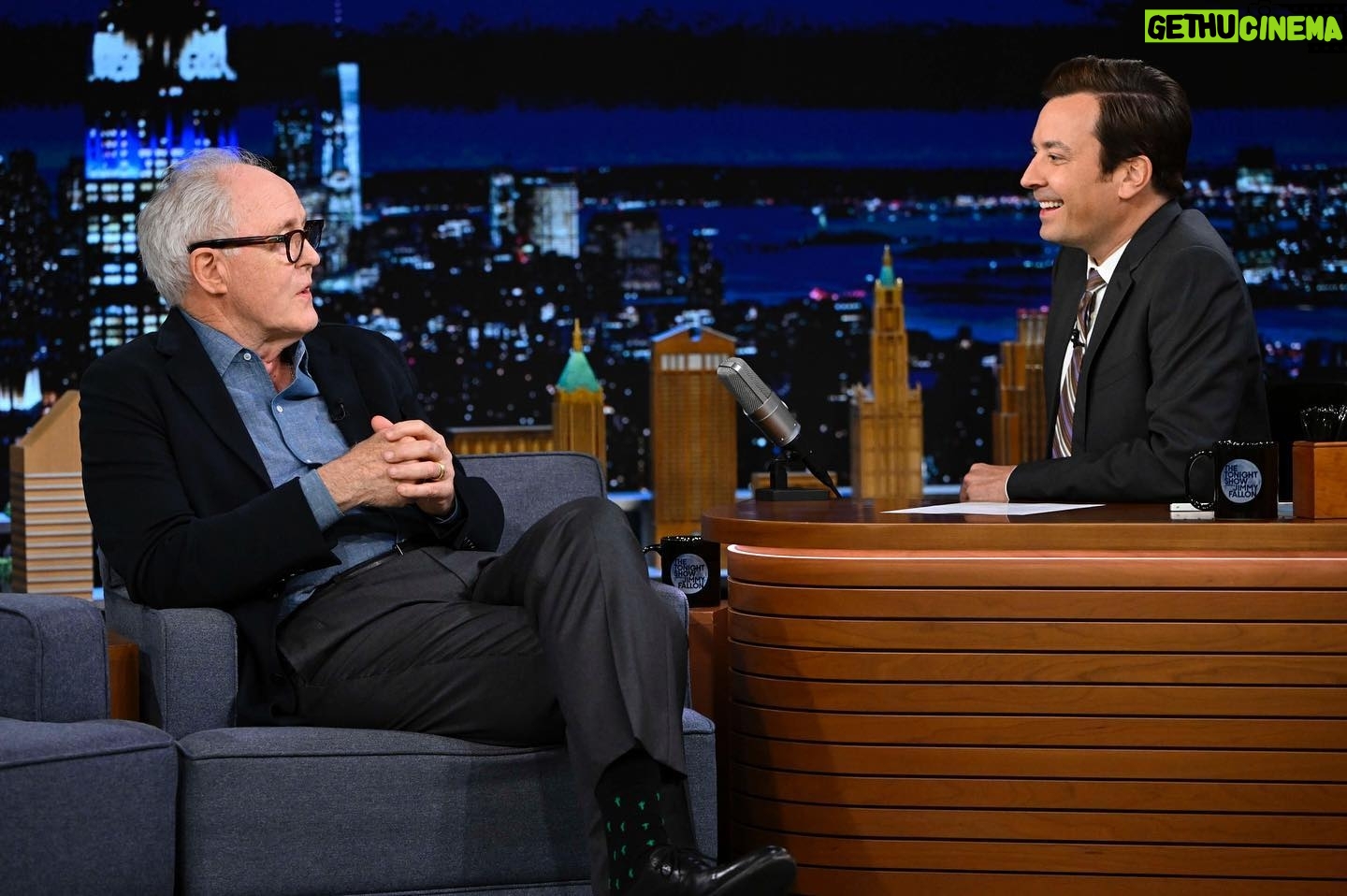 John Lithgow - 2.7K Likes - So great to catch up with Jimmy 2 years after our lockdown Zoom @jimmyfallon
📸: Todd Owyoung/NBC @toddowyoung