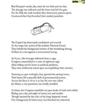 John Lithgow Instagram - “Dumpty’s Dream” from A Confederacy of Dumptys, published in October 2021, but worth re-reading today.