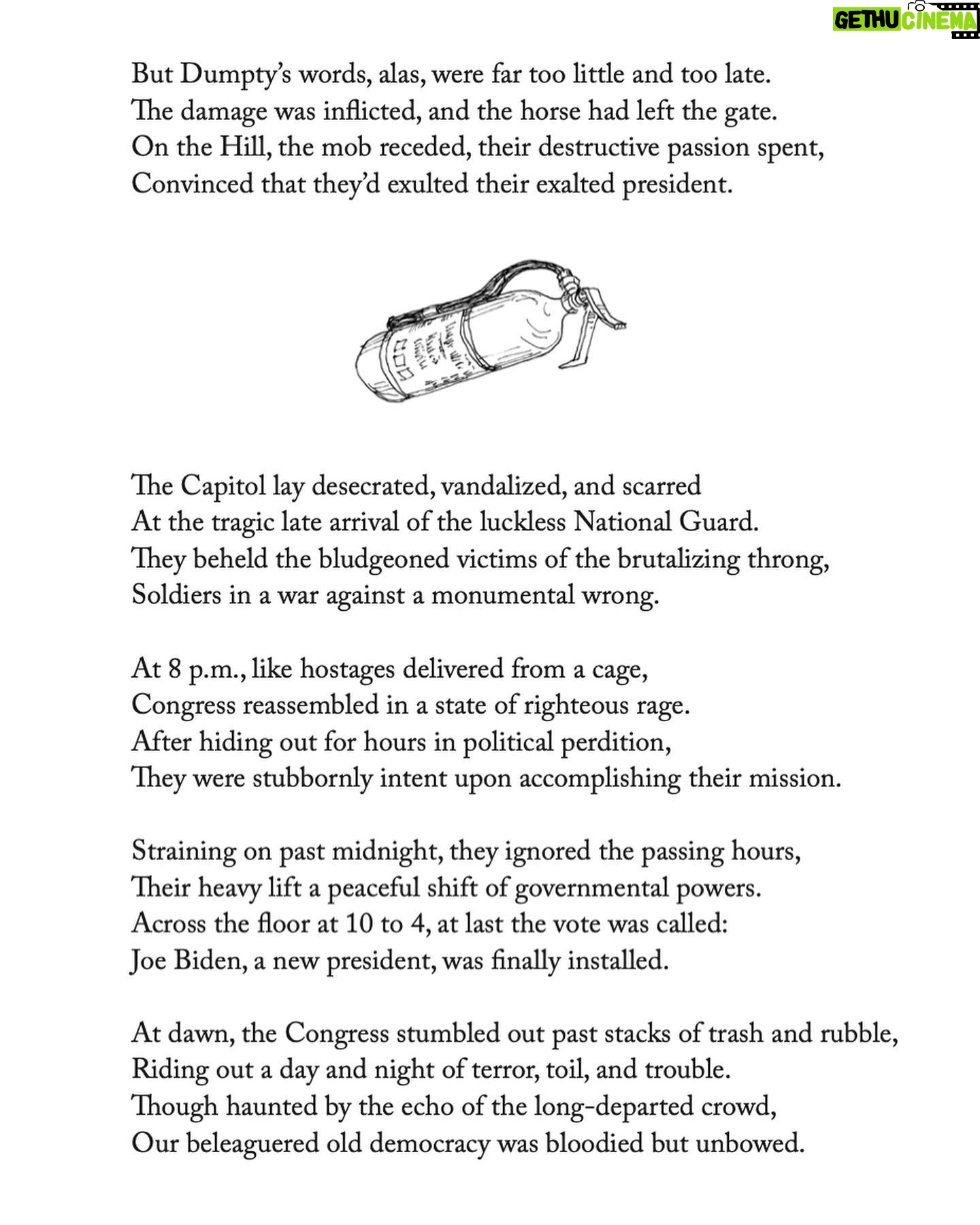 John Lithgow - 1.4K Likes - “Dumpty’s Dream” from A Confederacy of Dumptys, published in October 2021, but worth re-reading today.