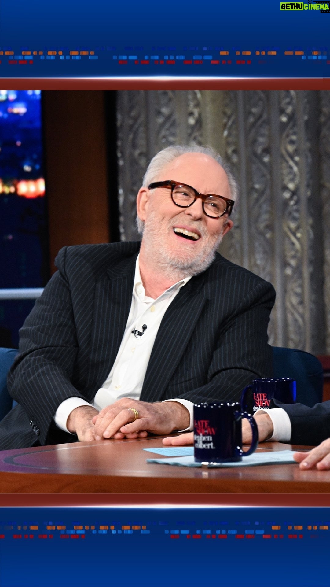 John Lithgow - 6.4K Likes - Both @jalithgow and @stephenathome get misrecognized in public.
#Colbert #JohnLithgow #ArtHappensHere