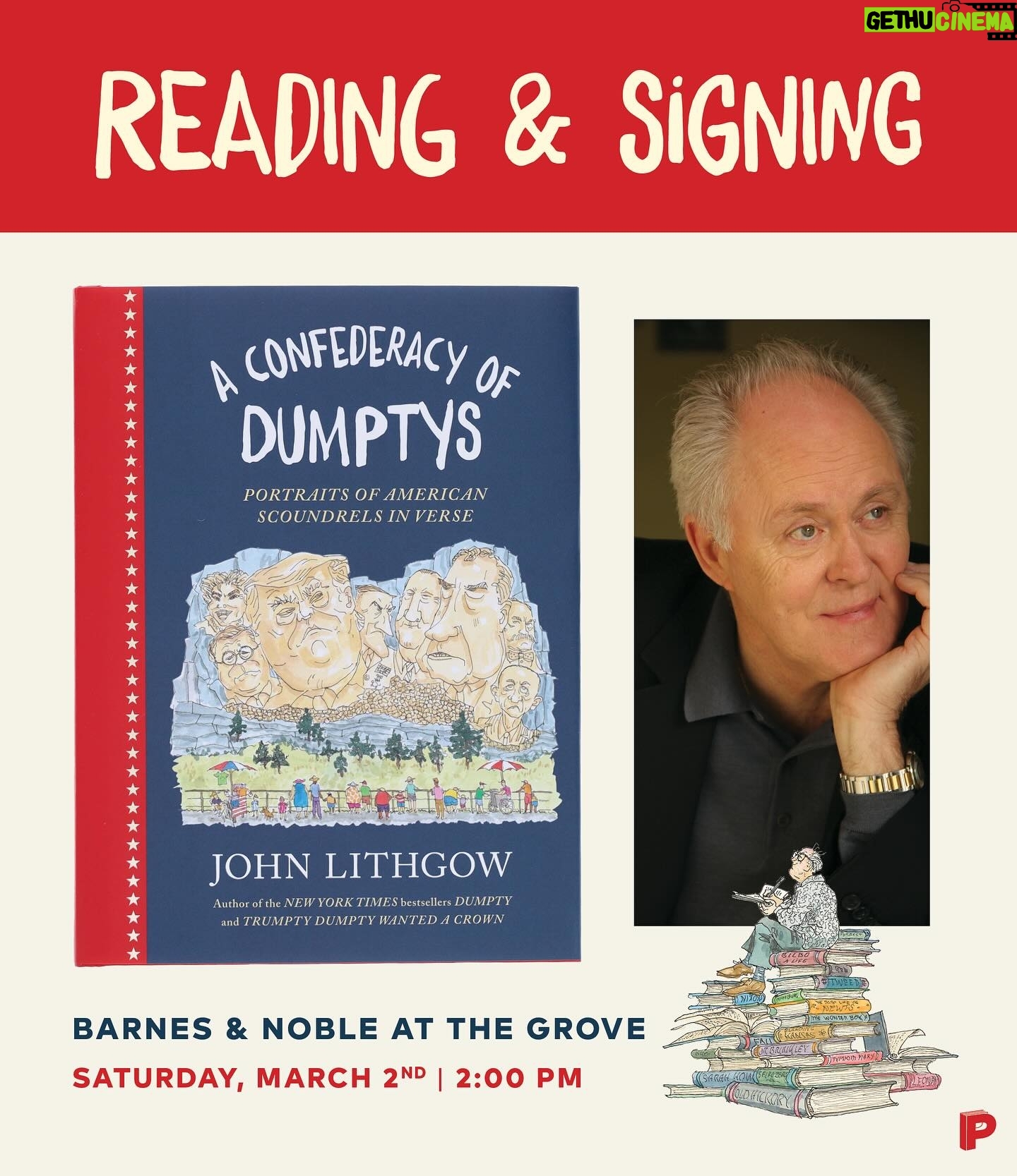 John Lithgow - 1.1K Likes - Reciting and signing!