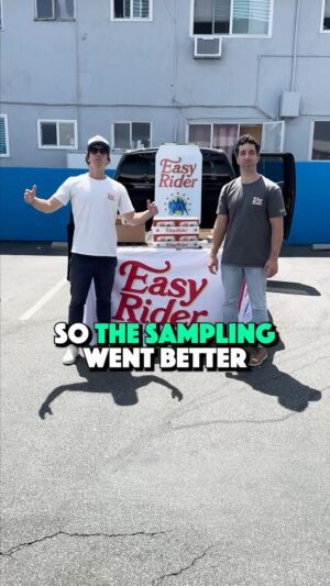 John Parr Instagram - Sampling @drinkeasyrider at a boxing gym.  Available at Ralph’s in San Diego!