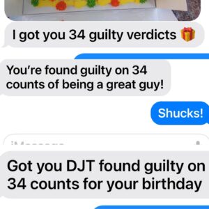 John Ross Bowie Instagram - When your birthday happens to coincide with a pivotal moment in American history… And your friends are all pretty funny. #maga #birthday #politics #tds