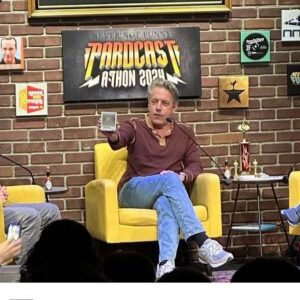 John Ross Bowie Instagram - As ever - a huge honor to be on the annual @nevernotfunny PARDCAST-A-THON benefitting the good people at @smiletrain . Such a fun evening.