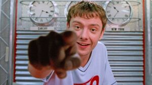 John Simm Instagram - Hey you. Yeah… you. 
The weekend has landed! 
Wherever and however you’re spending NYE have a great one. Be good, and if you can’t be good be careful. 
Stay safe, see you on the other side 🙂🥂🤘🏼😘 #farewell2023 #themilkybarsareonme