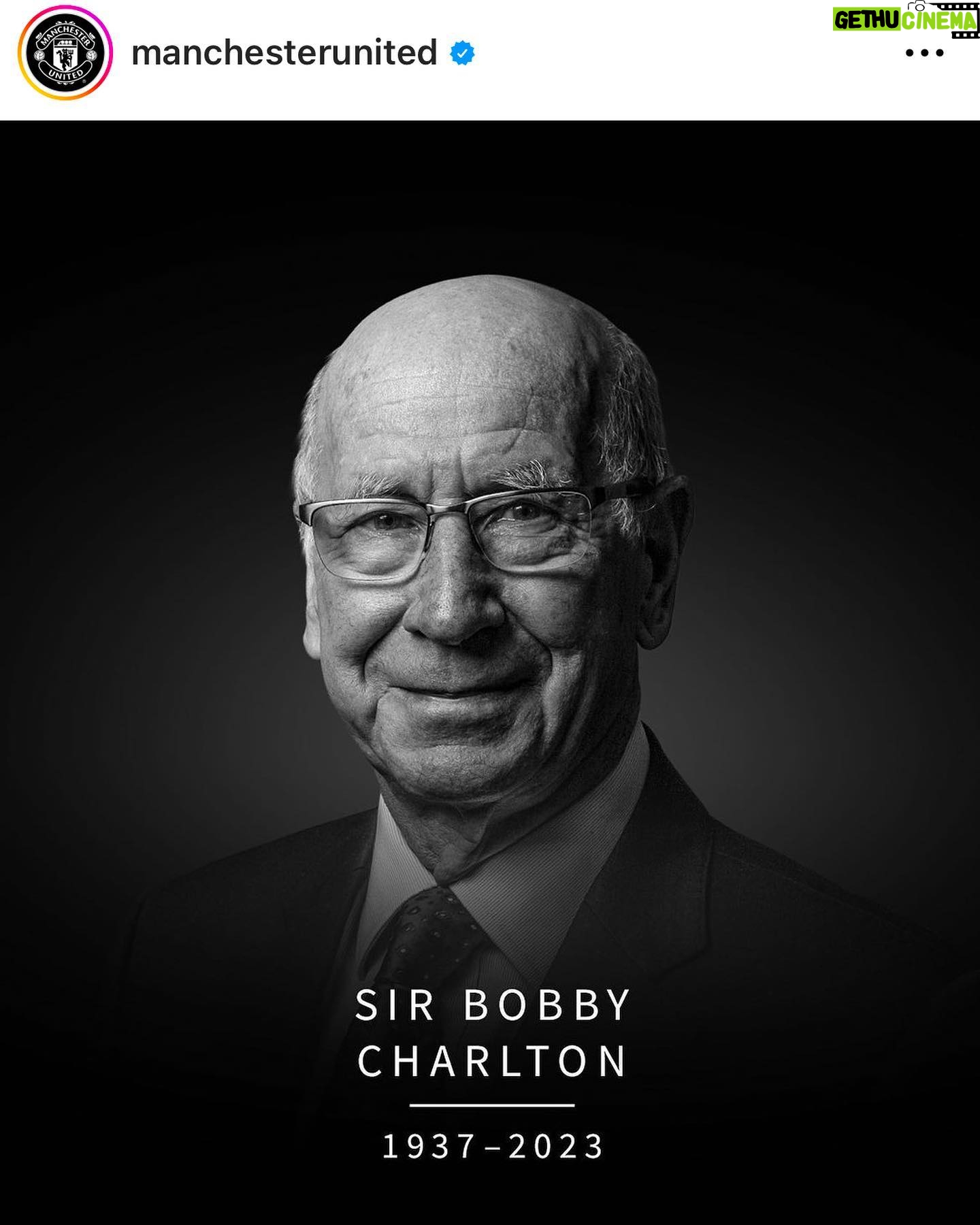 John Simm - 4.1K Likes - Rest in peace Sir Bobby ❤️🤍🖤
@manchesterunited #sirbobbycharlton