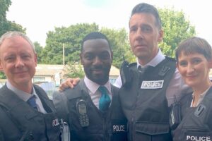 John Simm Instagram - GRACE S3 filming is up and running 🎬 🚨 and It’s great to be back! #graceitv #roygrace @itv @tall_story_pictures @peterjamesuk 
#deadlikeyou 
#deadmansgrip 
#notdeadyet