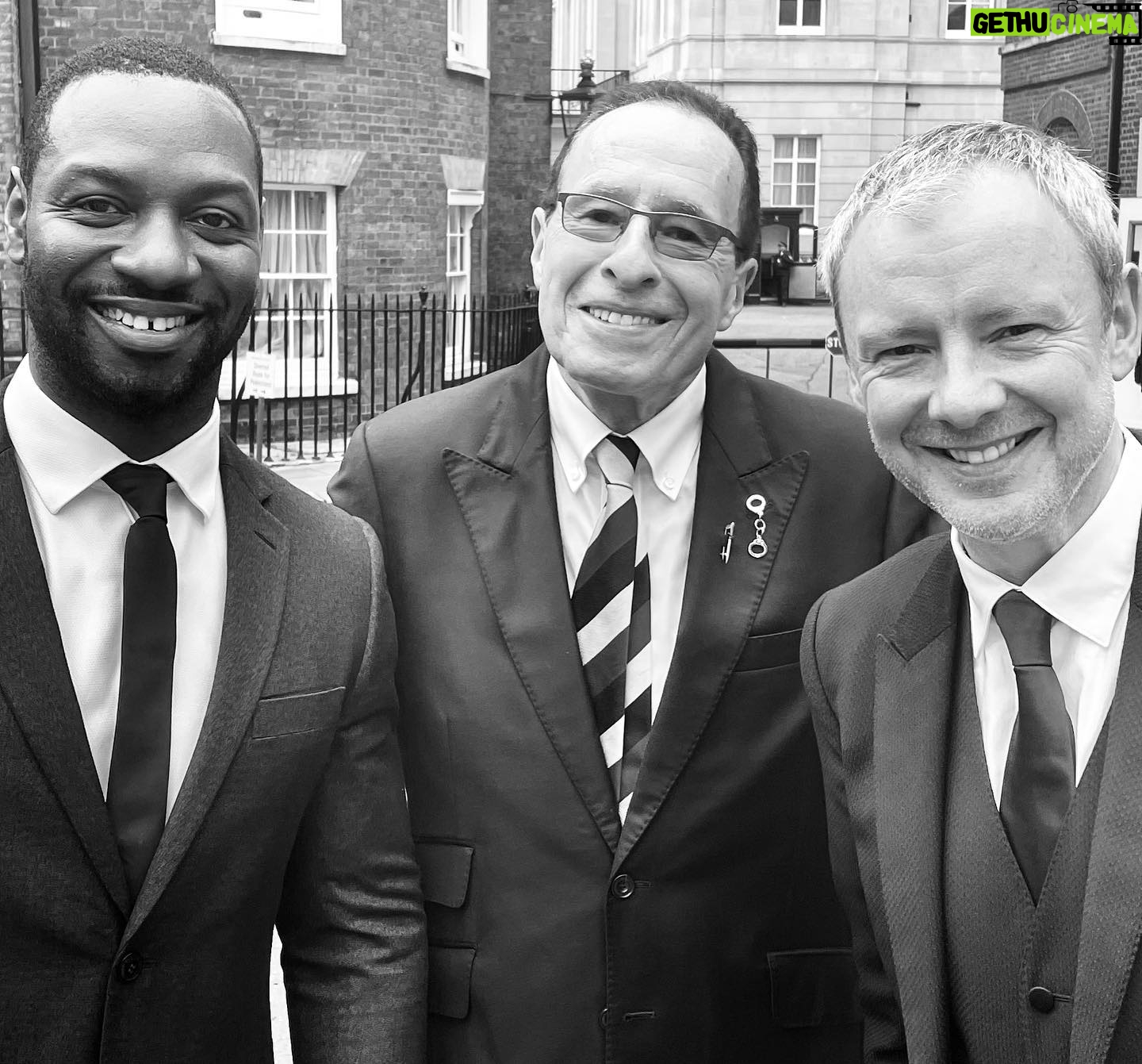 John Simm - 5.5K Likes - @richkidcampbell @peterjamesuk out & about with the 👮♀️squad #grace