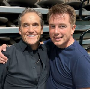 John Wesley Shipp Instagram - Day 2 🙏🏼♥️ Final day tomorrow! 👉🏼 My Panel at 12:15 (Super Stage) Let’s talk all things #theflash #dawsonscreek #teenwolf etc #superheroesandpsychopaths -we’ve play em all! @johnscotbarrowman @barbaraburket ⚡️☄️🐺🛶🍦👀😉