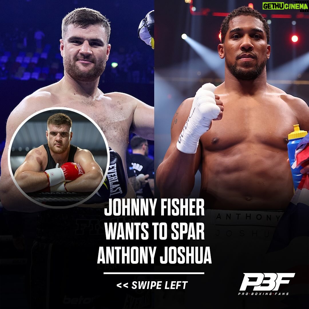 Johnny Fisher - 5.6K Likes - “𝗔𝗡𝗧𝗛𝗢𝗡𝗬 𝗝𝗢𝗦𝗛𝗨𝗔 𝗜𝗦 𝗔 𝗛𝗘𝗥𝗢 𝗢𝗙 𝗠𝗜𝗡𝗘” ⭐️
🥊 @johnnyfisher1 has sparred most of the very best and now wants to test himself against @anthonyjoshua 🇬🇧🤝
#Boxing #JohnnyFisher #AnthonyJoshua