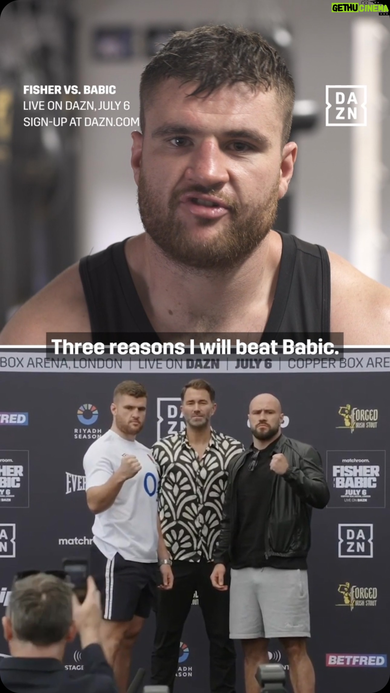 Johnny Fisher - 5.3K Likes - ‘My mummy and daddy would tell me off’ 😂
The three reasons why @johnnyfisher1 beats Alen Babic at the Copper𝗕𝗢𝗦𝗛 3⃣
#FisherBabic | July 6 | Live on DAZN