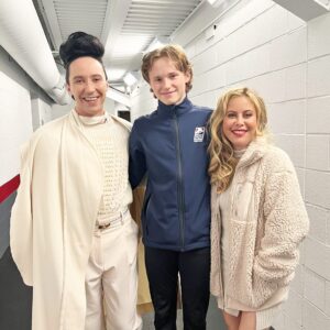 Johnny Weir Instagram - Superstar! Congratulations @quadg0d! @taralipinski @taraandjohnny 🤍
