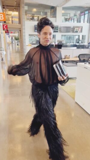 Johnny Weir Instagram - 13.12.2022 So there I was, office-ing, minding my own business… #recenthistoricalfootage #bruh #office #officepolitics #jillian #technology #cubicle #theoffice