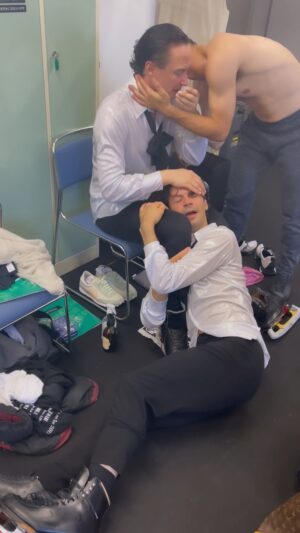 Johnny Weir Instagram - 27.6.2022 Crying again. Thank you. Just, thank you.
