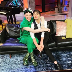 Johnny Weir Instagram - Dream come true!🤩 Douze points!🥳 Best birthday evaaah!😎 I’m gonna perform Fairytale at America’s grand showing of the Eurovision final, and it’s all thanks to my amazing @johnnygweir who is hosting the show! So I hope all my American friends will tune in on @peacock today and watch the glam and glitter!🌹 #watchwithpeacock #nbc #eurovision #fairytale #johnnyweir #alexanderrybak