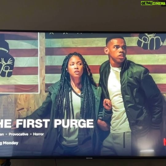 Joivan Wade - 2.9K Likes - What a Great Way To Start The Year THE FIRST PURGE Now available on @netflix 🚨 🎥 🍿
Check It Out 😎
#TheFirstPurge
#HappyNewYear