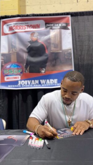 Joivan Wade Instagram - Had a blast this weekend at the con! Loved meeting you all! And thank you for such a sick time ❤️🙏🏾