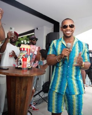 Joivan Wade Instagram - Last night was a movie. & I got to star in it… such a beautiful experience love to everyone that pulled up. Love to @tentenevents & @originalbumbu 

That experience was goat. To everyone that came remember remember the day. 23.07.23 #Magical ☀️ 🏊🏾‍♀️ 🌴 🎈 🥂