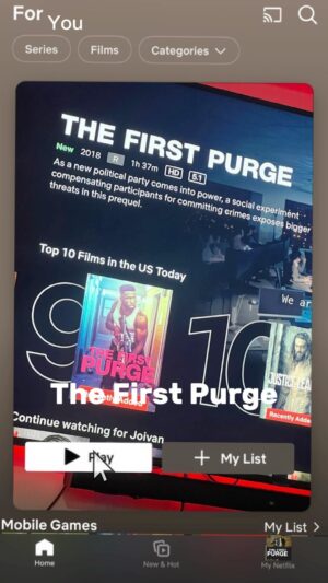 Joivan Wade Instagram - Since it’s the last day of the month, only right to  celebrate what happened on the first day. “The First Purge” Dropped on Netflix and we made it to the top 10 almost immediately! Thank you guys for top 10! And thank you guys so much for the love you guys showed this project and for supporting my product. I love seeing new people watch the movie and enjoy it so thank you @netflix for the platform to share my movie! Great start to the year!
Shoutout to the wonderful cast @joivanwade @scottyeye @christian_robinson @rotimipaul @christian_robinson we Top 10 y’all! 
 #movie #director #thefirstpurge #netflix #streaming