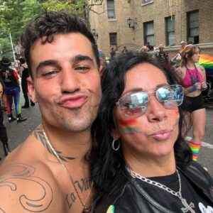 Jojo Guadz Instagram - Shoutout to the ladies of @sirens_mc_nyc for really making me feel like I’m at home for @nycpride 🙌 this was my second year marching with them and definitely not my last! I love y’all so much! Thank you ladies for always treating me like family! 🏳️‍🌈❤️
