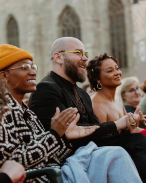 Jojo T. Gibbs Instagram - From start to finish a time was had, and I’ll never forget Cluj! Thank you @tiffromania 
Also, huge shout out to the VOLUNTEERS, who worked so so hard to make all of it happen every year! It’s so inspiring to see people come together to make such a beautiful experience! 

Thank you so much @tiffromania for having me!!