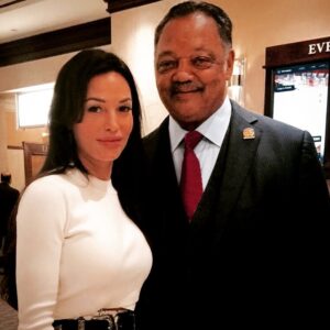 Jolene Blalock Instagram - You are an enigmatic gentleman @revjjackson Thank you for the conversation. #keephopealive @iheartradio Sundays 8am