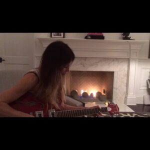 Jolene Blalock Instagram - Playing #Bono's Guitar before it was auctioned off for @J/PHRO #SeanPenn #Haiti Relief Org
