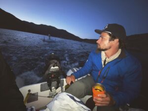 Jon Ecker Instagram - Night moves. Small boat in a big pond.