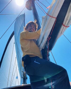 Jon Ecker Instagram - Raisin the mizzen...sailin into this Labor Day three sheets to the wind. #sailingpuns