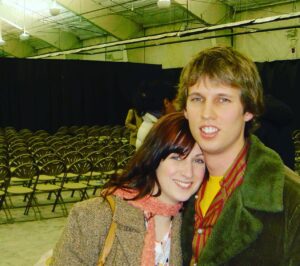 Jon Heder Instagram - To my favorite Valentine - 
Please be mine. And forgive me for ruining every photo we’re in together. Love you always 💕