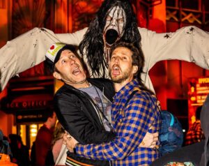 Jon Heder Instagram - @horrornights @unistudios #universalhhn @themichaelrosenbaum 
A Universal thank you, every year, running around in the dark and studying committed actors. Steamy mounds of fun!
