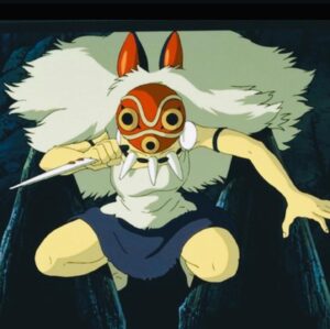 Jon Heder Instagram - Princess Mononoke Halloween costume
•
•
It’s a bit late, but just wanted to share the rough assembly of this mask and hood I made for my daughter this Halloween. One of our favorite movies, and I love making costumes every Halloween, now that my kids are old enough to wear them without taking them off in the first 5 min of trick or treating.