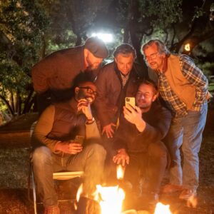 Jon Huertas Instagram - Tune in to @nbcthisisus tonight to see how long @sterlingkbrown can hold the lower position of a #squat - miraculous!  This ep is also directed by in incomparable @miloanthonyventimiglia - the next pic is me and boyz gazing at his #short #shorts pap shot after the gym!  #thickthighssavelives #thisisus
