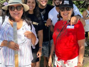 Jon Huertas Instagram - What a day of solidarity!!! It’s a wonderful sight to see so many show up for each other, in @sagaftra @wgawest @wgaeast @iatse @directorsguild #teamsters were all in full force yesterday walking, chanting, a little dancing and demanding that we come to a fair deal with the #amptp - LFG!!! #onepeople #afrolatino #afrolatina #latinamerica #latina #latino #latine  #latinx #latinidad #america