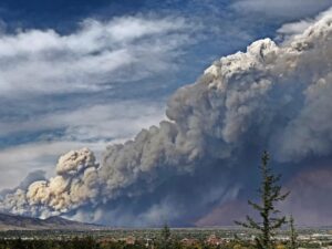 Jon Krakauer Instagram - A new wildfire, christened the Calwood fire, has flared up in the hills above Boulder. Shot this just now from my back deck. Looks like it’s already raging way out of control.