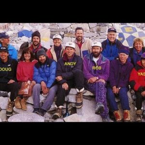 Jon Krakauer Instagram - This photo of the summit ridge on Everest was shot by Nimsdai on May 22, 2019. Every year when May arrives and swarms of guided climbers queue-up like this to ascend the mountain, it triggers painful memories of my own guided ascent 28 years ago. 
 
2nd shot: On May 10, 1996, as I descended from the top of Everest, I took this photo from the crest of the Hillary Step looking down at the South Summit. (This is the same part of the summit ridge shown in Nimsdai’s photo but viewed from above instead of below.) Although I saw the cumulonimbus clouds boiling upward as they engulfed the nearby summit of Lhotse, my hypoxic brain failed to recognize that a storm was headed our way. It swept over Everest with horrific force, leading to the deaths of my guides Rob Hall and Andy Harris and my teammates Doug Hansen and Yasuko Namba. Rob’s body was found at the South Summit. Doug’s ice axe was found on the narrow ridge of snow imprinted with boot tracks in my photo. Andy’s axe was found near Rob. The bodies of Doug and Andy were never located. Yasuko’s body was recovered on the South Col where she succumbed to the storm.
 
3rd shot: Our team at Basecamp before the calamity. 
 
4th and 5th shots: A stone chorten for Yasuko, Rob, Andy, and Doug we built under the guidance of my good friend Chhongba-Dai when I returned to Everest in 1998 with Andy’s parents, Doug’s sister, and my wife to hold an intimate memorial service. 
 
6th shot: The trail to Everest Basecamp crosses a hillside studded with dozens of chortens. The majority of them memorialize Sherpas killed on Everest—a sad reminder that Sherpas do all the heavy lifting, are exposed to the greatest danger, and play an utterly crucial role on every guided Everest expedition. 125 Sherpas have been killed while working on the mountain. 
 
When “Into Thin Air” was published in 1997, I thought my book would deter novice climbers from attempting Everest but it had the opposite effect instead. The alarming, increasingly common queues like the one in the first photo are therefore partly my fault. Hit the link in my bio for more about the 1996 disaster.