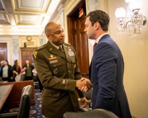 Jon Ossoff Instagram - Grateful for the military families and Army leaders who participated in today’s Oversight Session focused on the health and safety of families living on post at Ft. Gordon.