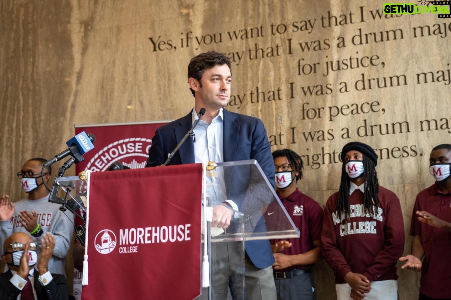 Jon Ossoff - 5.9K Likes - Today at @morehouse1867 we celebrated passage of my bipartisan Cybersecurity Opportunity Act, which will help HBCUs build cybersecurity curricula.