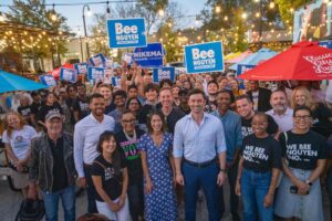 Jon Ossoff Instagram - Bee Nguyen’s Summerhill GOTV push last night !
