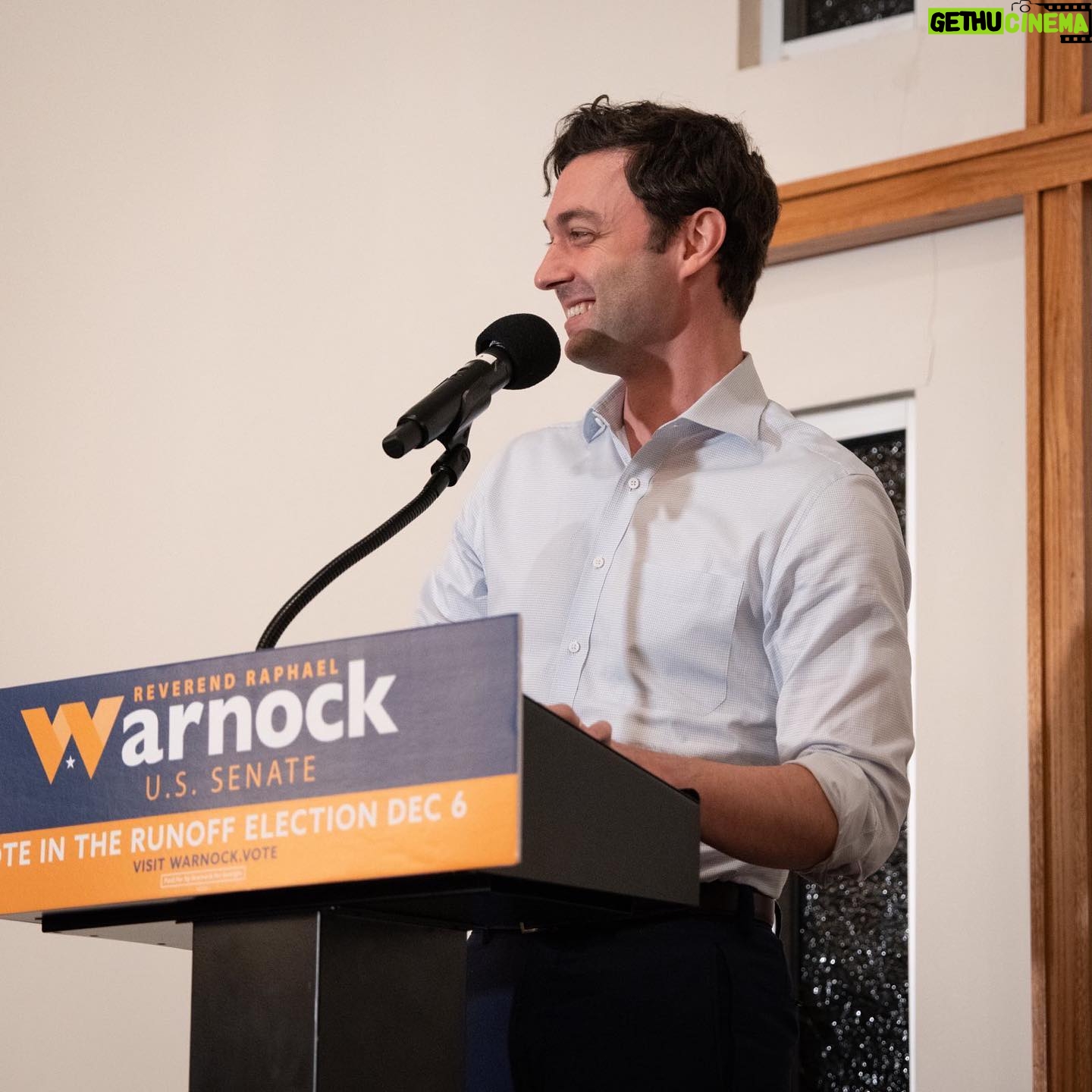 Jon Ossoff - 10.3K Likes - Thank you Athens. VOTE WARNOCK TODAY!