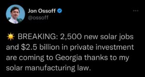 Jon Ossoff Instagram - ☀️ 🍑